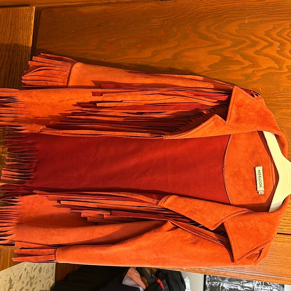 Women’s fringe jacket